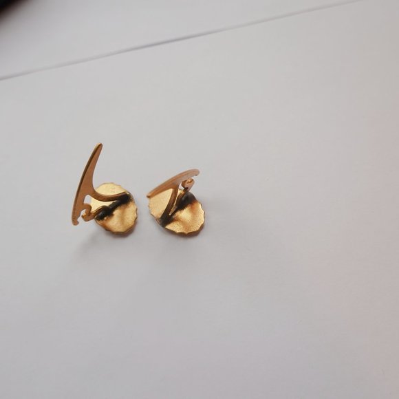 Gold Cufflinks Patent 1904 - Picture 2 of 2